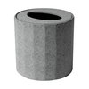 Alfi Brand 5 Piece Solid Concrete Gray Matte Bathroom Accessory Set ABCO1022